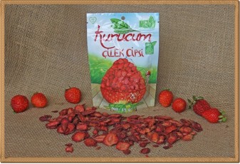 Doğal Çilek Cipsi-15 gram